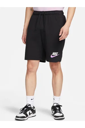 Nike Club Men French Terry Brand Logo Printed Sports Shorts