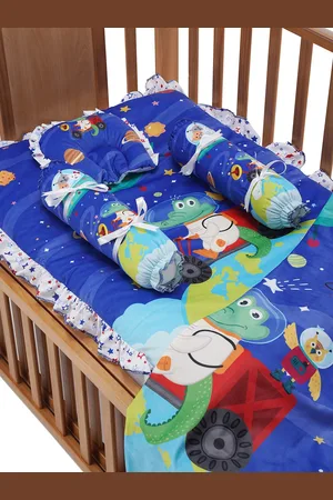 Baby Moo Infants Mattress Set With Neck Pillow and Bolsters