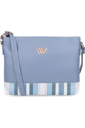 Metro Striped Structured Sling Bag