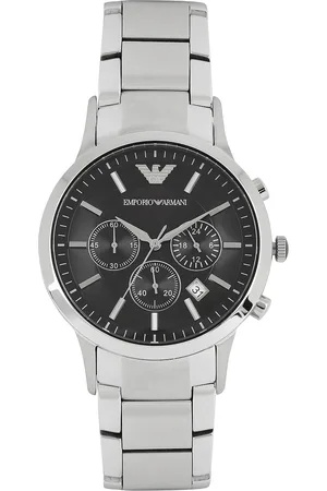 Emporio Armani Men Black Chronograph Dial Watch AR2434
