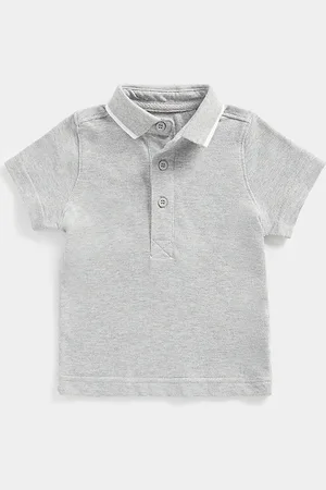 Mothercare Kids Polo Collar Pure Cotton T-shirt