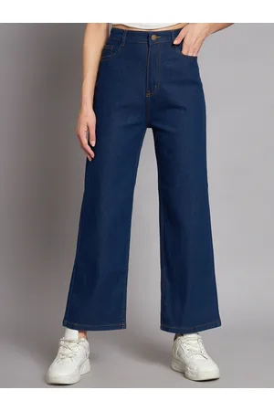 BAESD Women High-Rise Flared Stretchable Jeans