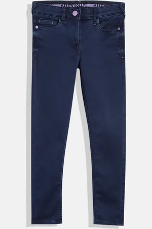 Allen Solly Girls Slim Fit Stretchable Jeans
