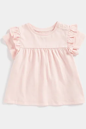Mothercare Infant Girls Ruffles A-Line Cotton Top