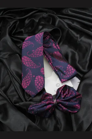 KOVOVE Men Blue Floral Accessory Gift Set