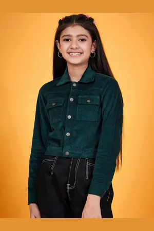 pspeaches Girls Corduroy Tailored Jacket