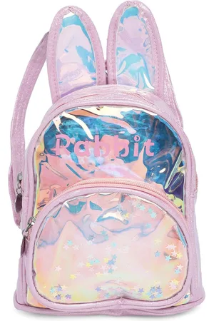 Kids On Board Girls Graphic Printed Embellished Backpack