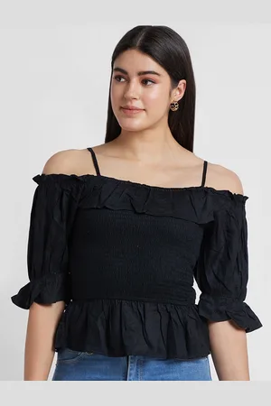 Globus Bell Sleeves Peplum Top