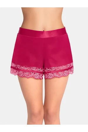 Buy Amante Solid Mid Rise Lounge Short at