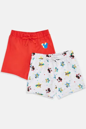 Pantaloons Boys Pack of 2 Cotton Shorts