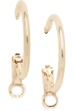 Accessorize Gold-Toned Circular Drop Earrings