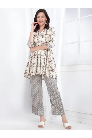 Bani Women Abstract Printed Tunic With Trouser