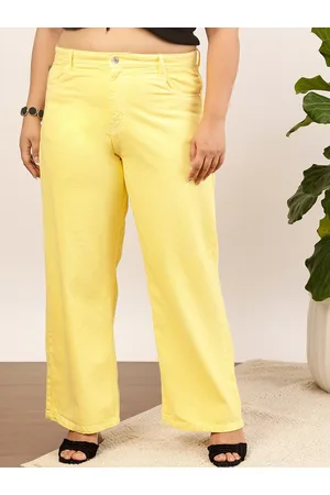 CURVY STREET Women Jean Wide Leg Cotton Regular Jeans