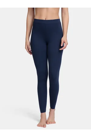Amante Solid Ankle Length Thermal Leggings