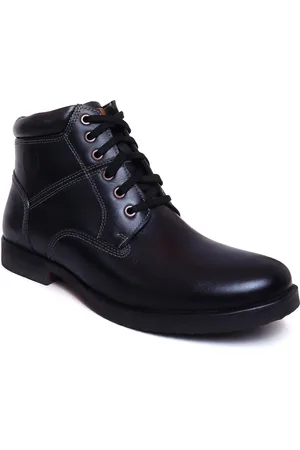 ZOOM Men Mid-Top Leather Regular Boots