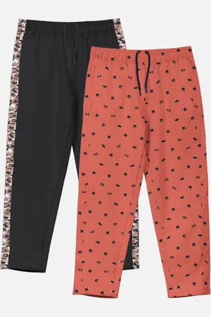HELLCAT Boys Pack Of 2 Cotton Track Pants