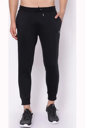 Red Tape Men Black Solid Joggers