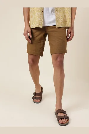 Fabindia Men Cotton Chino Shorts