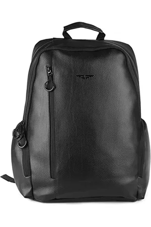 Police Unisex Black Solid Backpack
