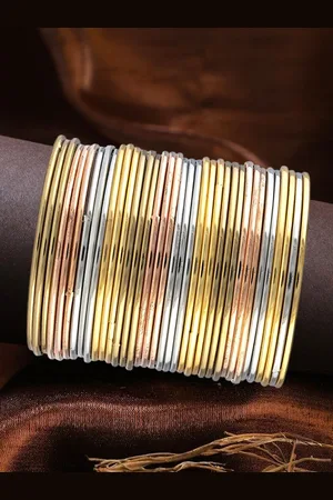OOMPH Set Of 36 Glossy Bangles