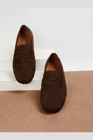 Lifestyle Men Perforated Slip On Driving Shoes
