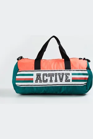 Max Collection Men Active Gym Printed Duffel Bag