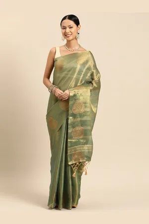 Tasarika Zari Tissue Banarasi Saree