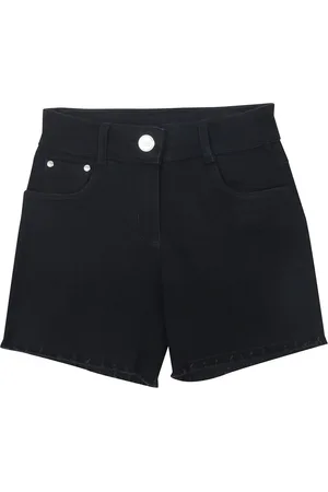 Tiny Girl Girls Black Slim Fit Denim Shorts