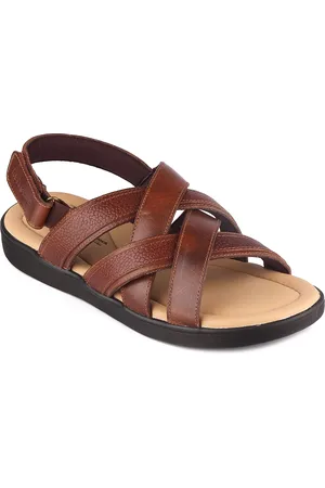 Redchief Tan Sandals For Men