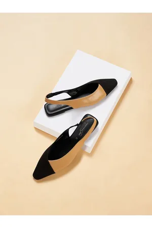 Pantaloons Colourblocked Mules Flats