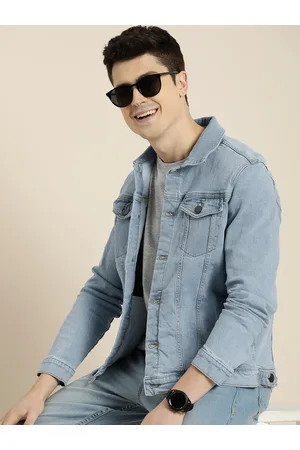 HERE&NOW Solid Denim Jacket