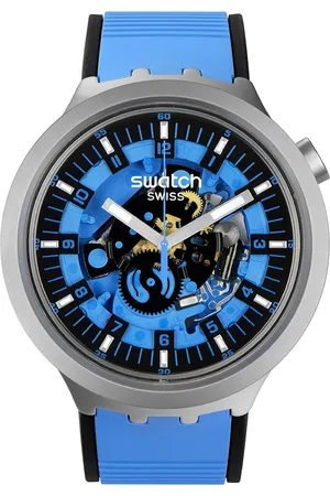 Swatch Unisex Round Dial & Regular Straps Analogue Watch SB07S106