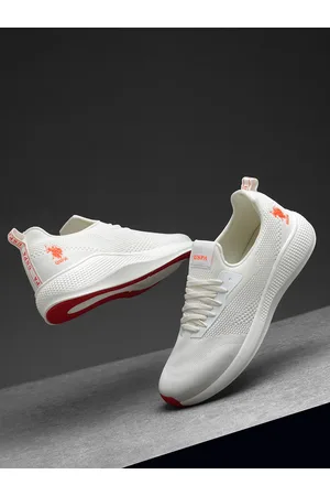 U.S. Polo Assn. Men LEBRON Off White Walking Shoes