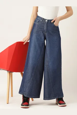 Kook N Keech Women Pure Cotton Flared Jeans