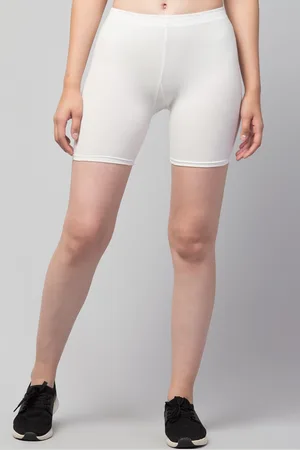 Apraa & Parma Clothing Girls Mid-Rise Skinny Fit Pure Cotton Sports Shorts
