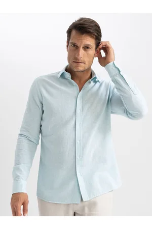 DeFacto Spread Collar Long Sleeves Casual Shirt