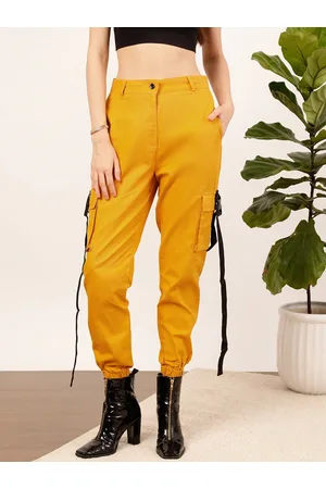 Jafco FlameAwear Women's FR AS Arc 4kA Hi-Vis Yellow Cargo Trousers -  Regular Leg - PF Cusack