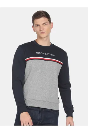 Arrow Men Printed Sweatshirt