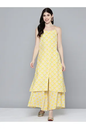 Jompers Women Printed Regular Kurta & Palazzos