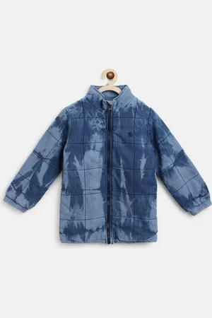 TALES & STORIES Kids Abstract Printed Lightweight Padded Jacket