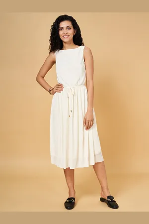 Pantaloons Formal A-Line Midi Dress