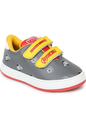 toothless Boys Avengers Printed Velcro Sneakers