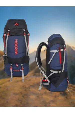WROGN Unisex Colourblocked Waterproof Rucksack