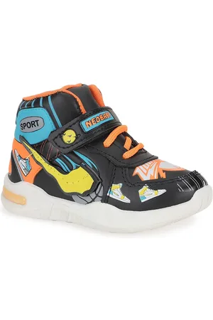 NEOBABY Kids Printed Lightweight Mid-Top Sneakers