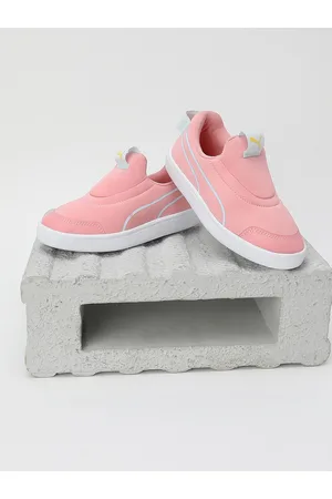 PUMA Kids Courtflex v2 Toddlers Slip-On Sneakers