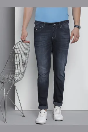 Nautica Men Slim Fit Light Fade Stretchable Mid-Rise Jeans