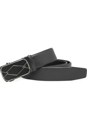 Zacharias Men Textured Wide Belt
