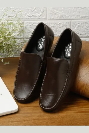 Teakwood Leathers Men Comfort Insole Leather Penny Loafers