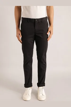 Indian Terrain Men Brooklyn Slim Fit Trousers