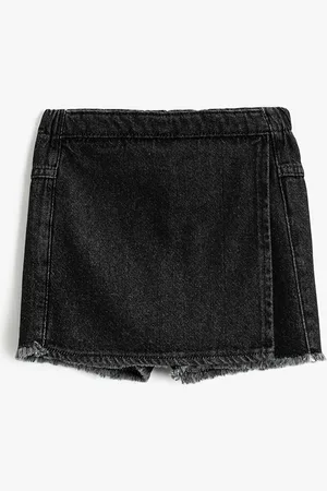 Koton Girls Pure Cotton Mini Skort